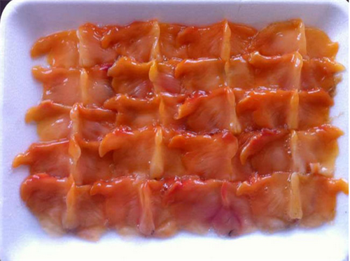 Frozen Arkshell  meat slice